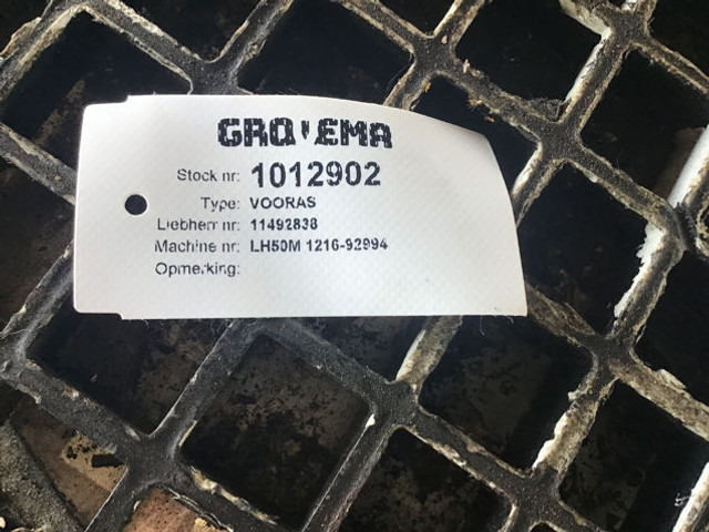 Liebherr Front Axle - Eje y piezas: foto 4 Liebherr Front Axle - Eje y piezas: foto 4