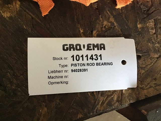 Suspensión Liebherr Piston Rod Bearing: foto 11