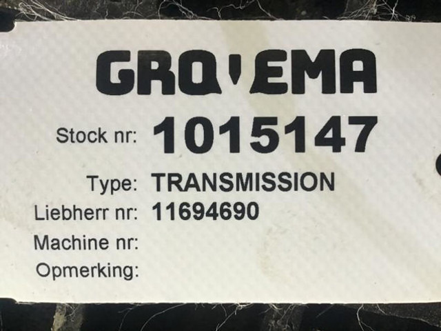 Liebherr Travel Gearbox - Caja de cambios: foto 3 Liebherr Travel Gearbox - Caja de cambios: foto 3