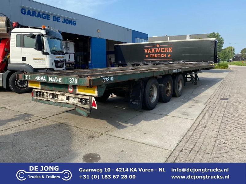 Flandria Plateau Trailer with Tiwst-Locks / SAF - Semirremolque plataforma/ Caja abierta: foto 1 Flandria Plateau Trailer with Tiwst-Locks / SAF - Semirremolque plataforma/ Caja abierta: foto 1