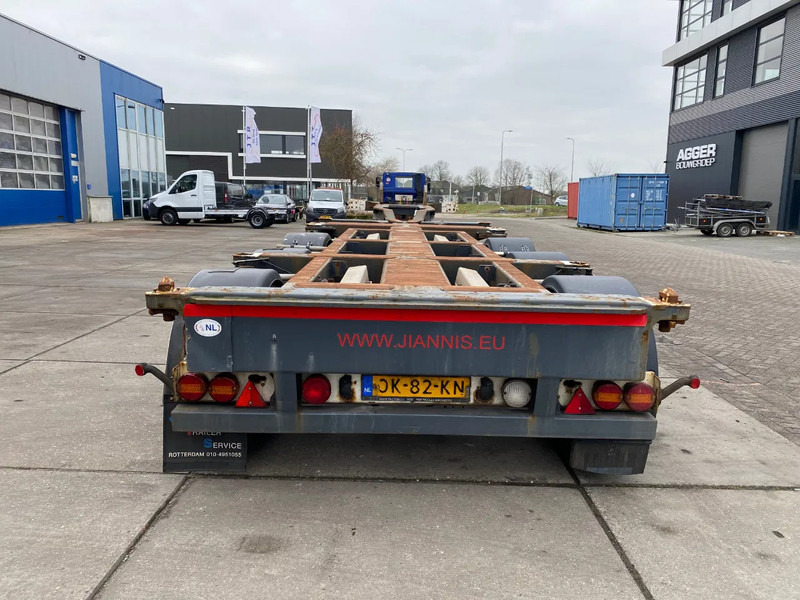 Pacton TXC 343 Multi / 3x Extendable / 1x Lift Axle - Semirremolque portacontenedore/ Intercambiable: foto 2 Pacton TXC 343 Multi / 3x Extendable / 1x Lift Axle - Semirremolque portacontenedore/ Intercambiable: foto 2