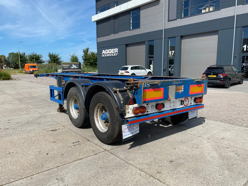 TURBO'S HOET 20 FT Container Chassis / APK t/m 3-2026 / BPW + Drum - Semirremolque portacontenedore/ Intercambiable: foto 3 TURBO'S HOET 20 FT Container Chassis / APK t/m 3-2026 / BPW + Drum - Semirremolque portacontenedore/ Intercambiable: foto 3