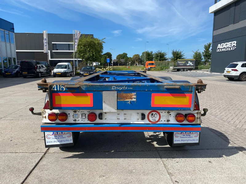 TURBO'S HOET 20 FT Container Chassis / APK t/m 3-2026 / BPW + Drum - Semirremolque portacontenedore/ Intercambiable: foto 2 TURBO'S HOET 20 FT Container Chassis / APK t/m 3-2026 / BPW + Drum - Semirremolque portacontenedore/ Intercambiable: foto 2