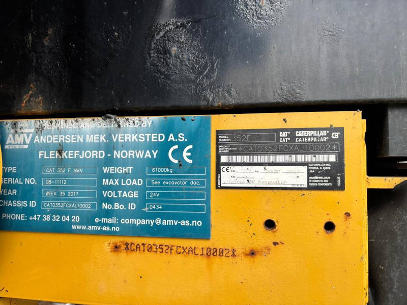 Cat 352 F - Excavadora de cadenas: foto 5 Cat 352 F - Excavadora de cadenas: foto 5