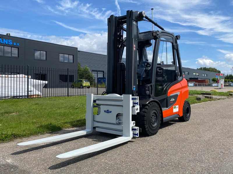 Linde H35D-01 Cascade rotating fork clamp - Carretilla elevadora diésel: foto 2 Linde H35D-01 Cascade rotating fork clamp - Carretilla elevadora diésel: foto 2