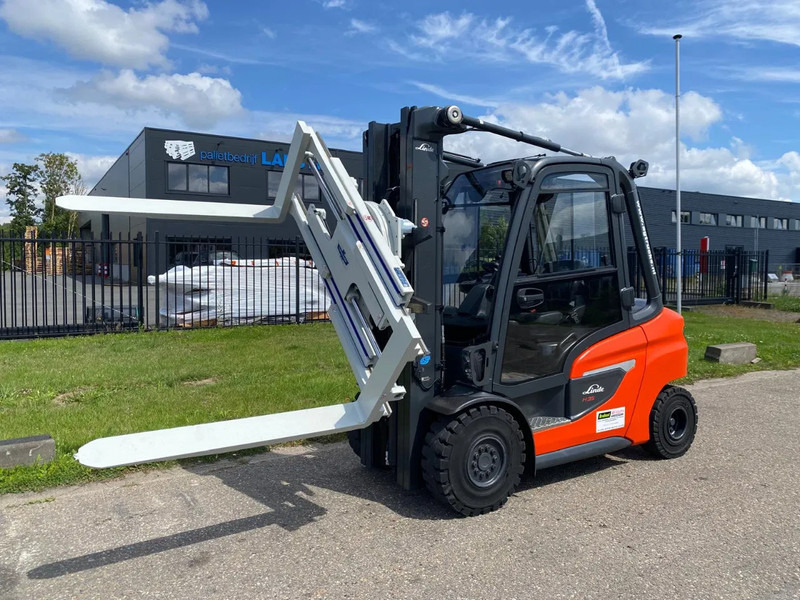 Linde H35D-01 Cascade rotating fork clamp - Carretilla elevadora diésel: foto 4 Linde H35D-01 Cascade rotating fork clamp - Carretilla elevadora diésel: foto 4