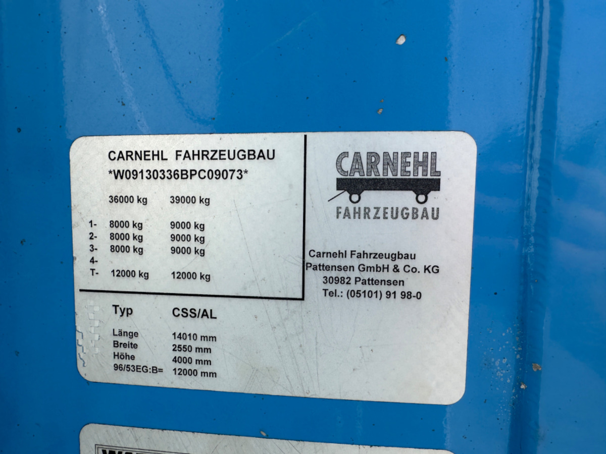 CARNEHL CSS/AL 93m3 - Semirremolque caja cerrada: foto 3 CARNEHL CSS/AL 93m3 - Semirremolque caja cerrada: foto 3