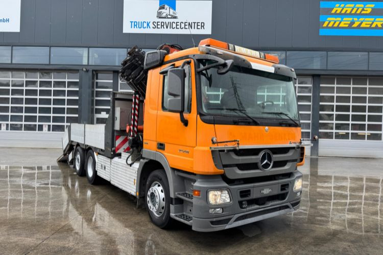 Mercedes-Benz Actros 2548 Atlas 290 Baumaschinentaxi - Camión grúa: foto 4 Mercedes-Benz Actros 2548 Atlas 290 Baumaschinentaxi - Camión grúa: foto 4