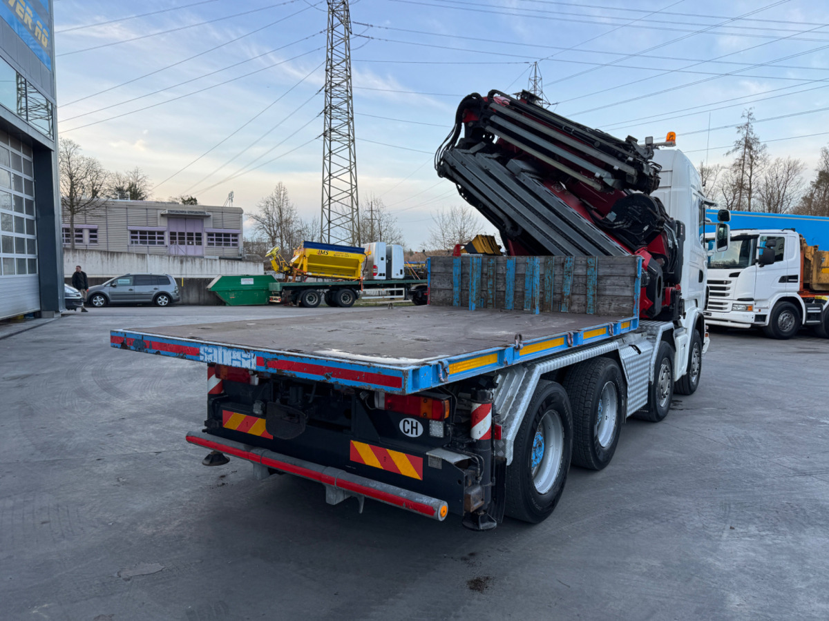 Leasing de SCANIA R480 8x4 Fassi 660 SZM/Pritsche SCANIA R480 8x4 Fassi 660 SZM/Pritsche: foto 13