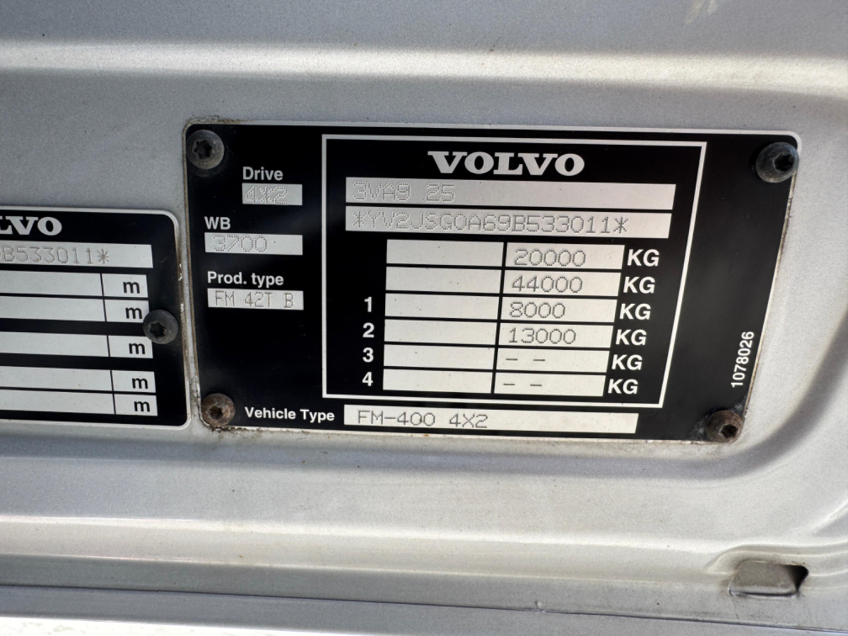 Leasing de VOLVO FM-400 4x2 Bonfiglioli 15000-4 VOLVO FM-400 4x2 Bonfiglioli 15000-4: foto 18