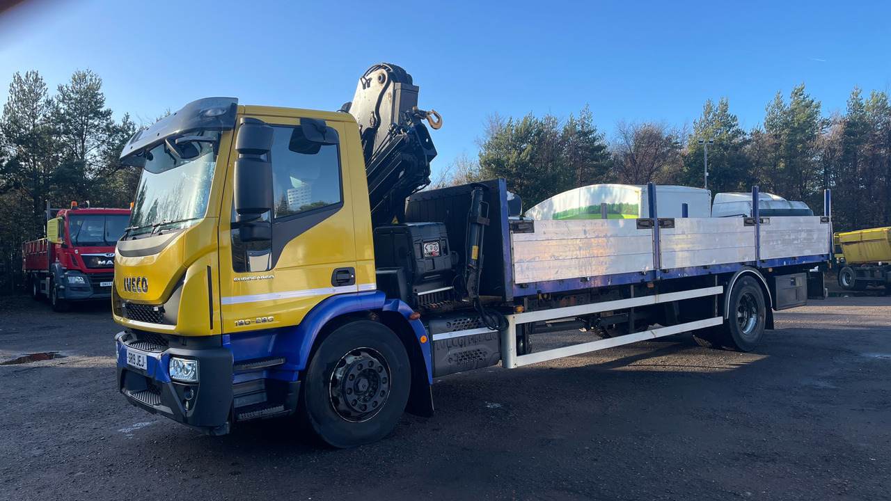 IVECO EUROCARGO 180-280 - Camión caja abierta, Camión grúa: foto 2 IVECO EUROCARGO 180-280 - Camión caja abierta, Camión grúa: foto 2