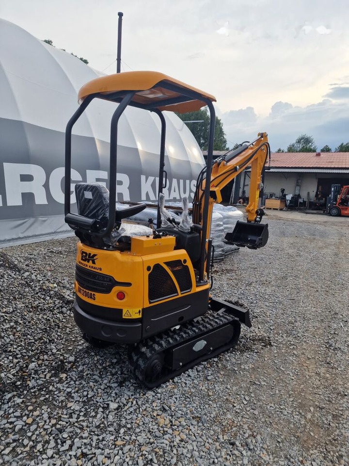 Berger Kraus Nowy BERGER KRAUS BK1200AS KUBOTA skrętne ramie Minikoparka + ze - Miniexcavadora: foto 4 Berger Kraus Nowy BERGER KRAUS BK1200AS KUBOTA skrętne ramie Minikoparka + ze - Miniexcavadora: foto 4