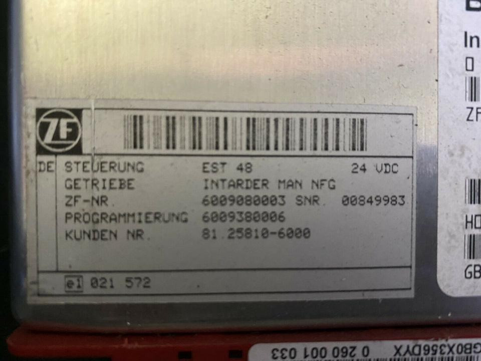 BOSCH Intardersteuerung 0260001033 ZF 6009380001 MAN 81258106000 - Unidad de control para Camión: foto 2 BOSCH Intardersteuerung 0260001033 ZF 6009380001 MAN 81258106000 - Unidad de control para Camión: foto 2
