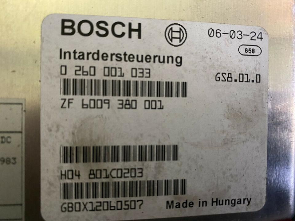 BOSCH Intardersteuerung 0260001033 ZF 6009380001 MAN 81258106000 - Unidad de control para Camión: foto 3 BOSCH Intardersteuerung 0260001033 ZF 6009380001 MAN 81258106000 - Unidad de control para Camión: foto 3