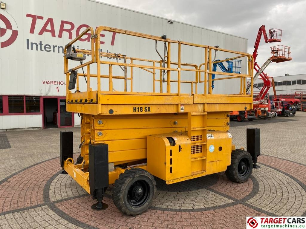 Haulotte H18SDX Diesel H18SX Scissor 4x4 Work Lift 1800cm - Plataforma de tijeras: foto 1 Haulotte H18SDX Diesel H18SX Scissor 4x4 Work Lift 1800cm - Plataforma de tijeras: foto 1
