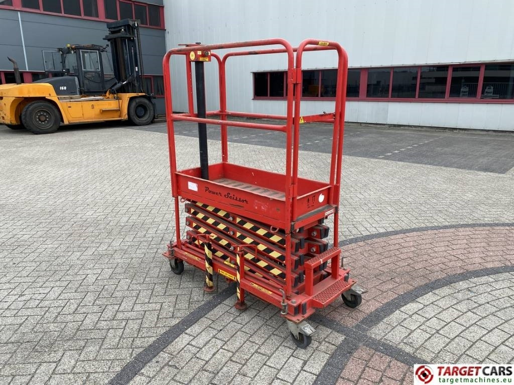 Plataforma de tijeras Power Scissor PS600 Manual Scissor Lift 600cm DEFECT: foto 7