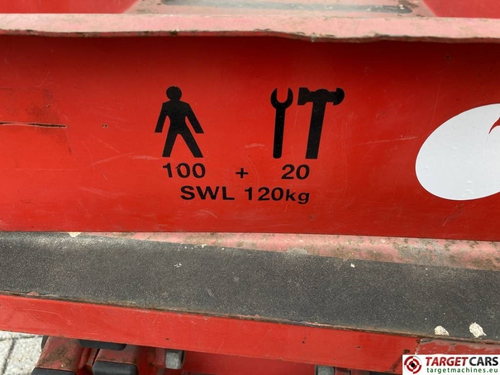 Plataforma de tijeras Power Scissor PS600 Manual Scissor Lift 600cm DEFECT: foto 13