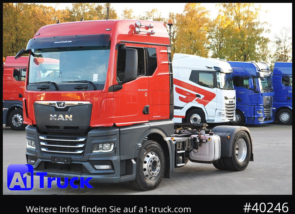 Cabeza tractora MAN TGX 18.470 GM Hydraulik, Intarder Navi Standklima,: foto 10