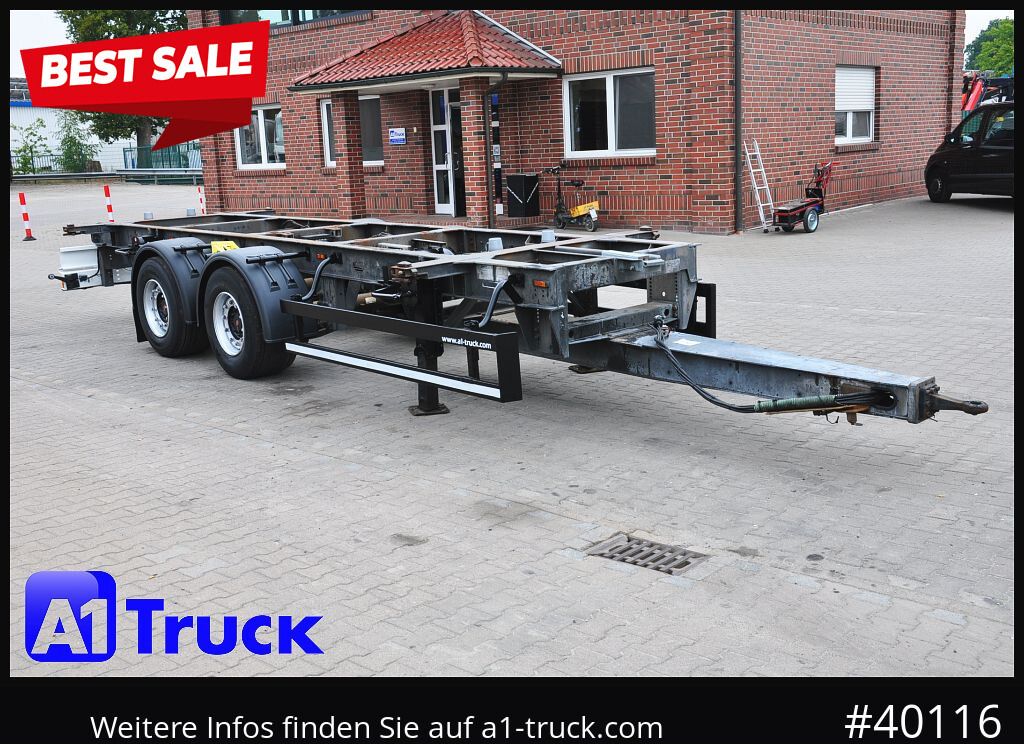 SCHMITZ tandem, verzinkt, oben oder unten gekuppelt, verstellbar - Camión: foto 1 SCHMITZ tandem, verzinkt, oben oder unten gekuppelt, verstellbar - Camión: foto 1