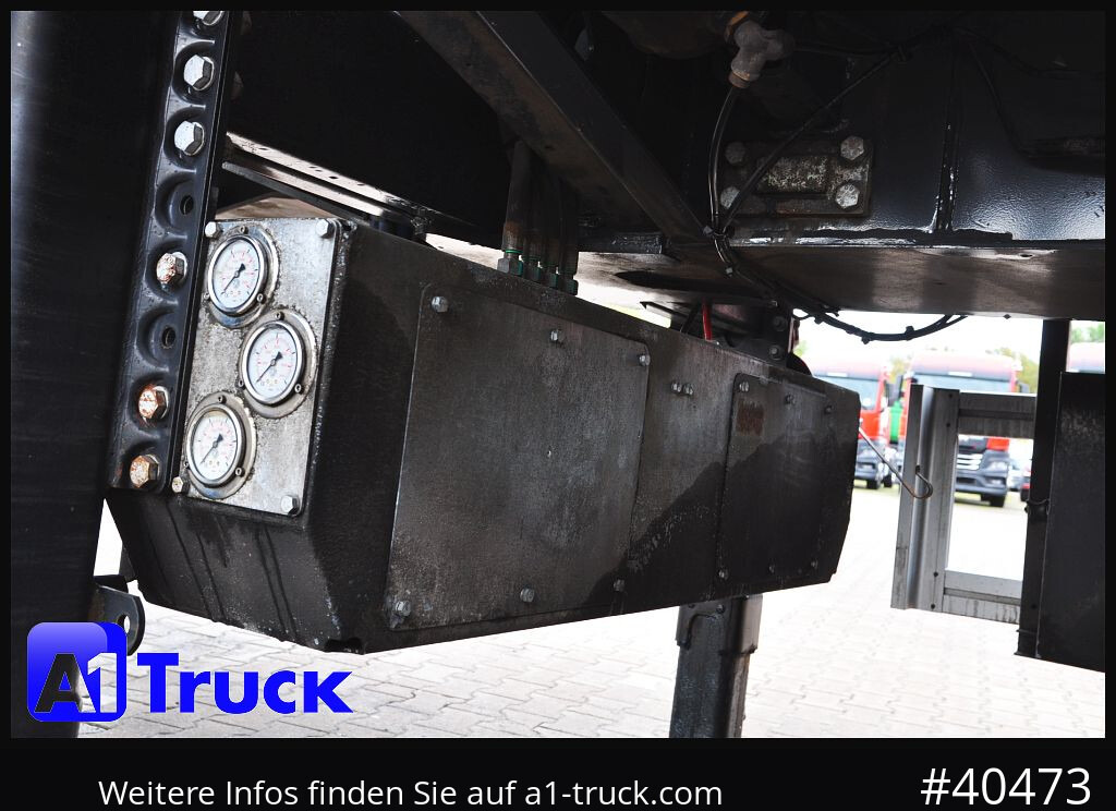 FAYMONVILLE F-S43-1AAF Telemax,3 zwangs gelenkt, Lenkachse - Semirremolque plataforma/ Caja abierta: foto 5 FAYMONVILLE F-S43-1AAF Telemax,3 zwangs gelenkt, Lenkachse - Semirremolque plataforma/ Caja abierta: foto 5