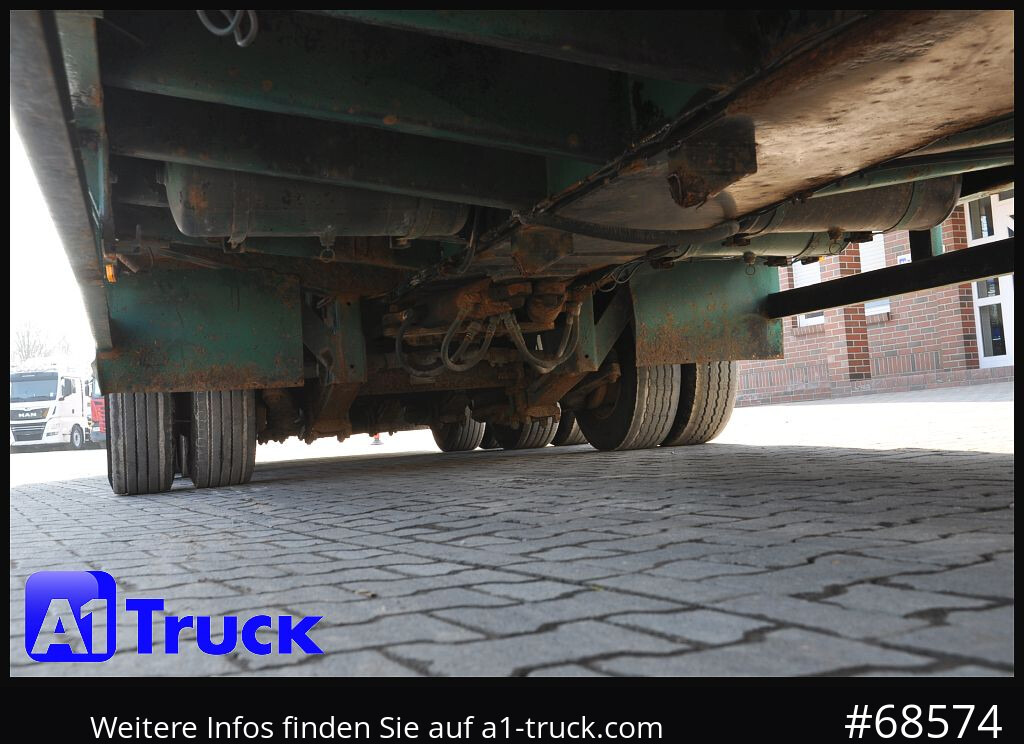 FAYMONVILLE Plattform, ausziehbar, Lenkachse, Tieflader, 15250mm lang - Semirremolque plataforma/ Caja abierta: foto 3 FAYMONVILLE Plattform, ausziehbar, Lenkachse, Tieflader, 15250mm lang - Semirremolque plataforma/ Caja abierta: foto 3