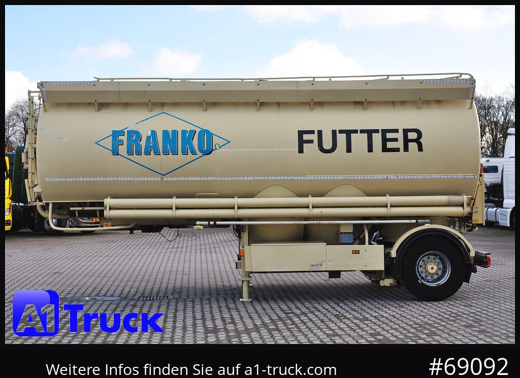 Semirremolque silo FELDBINDER Welgro, 36m³, Silo  5 Kammern, Lenkachse,: foto 12