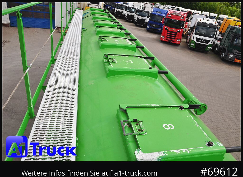 Semirremolque silo HEITLING Welgro WSL-97-43-2  52m³, Futter, 8 Kammern: foto 6