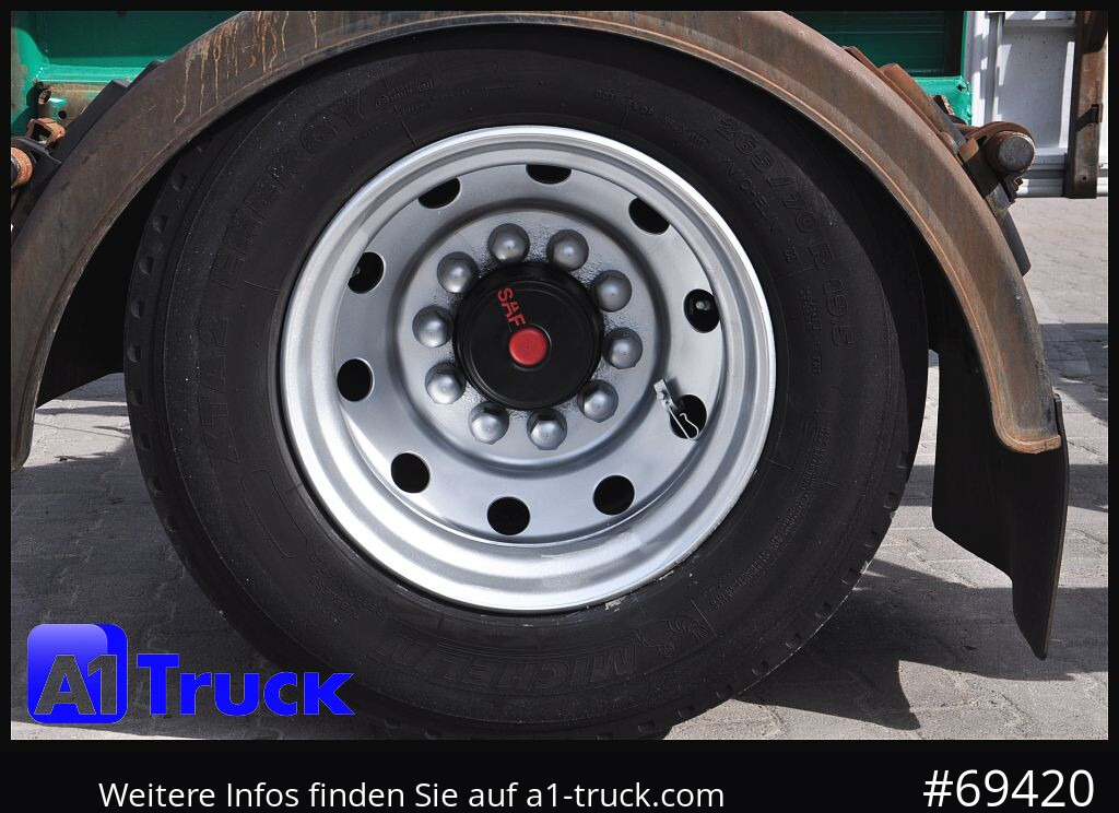 HUEFFERMANN HSA 1870, Luft, Schlitten, SAF - Remolque multilift/ Portacontenedores de cadenas: foto 3 HUEFFERMANN HSA 1870, Luft, Schlitten, SAF - Remolque multilift/ Portacontenedores de cadenas: foto 3