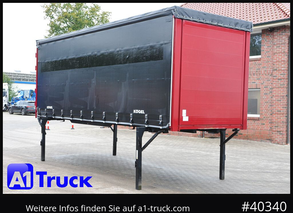 KOEGEL ENC 74, 7.45 BDF Wechselbrücke, Top Zustand - Toldo carrocería: foto 1 KOEGEL ENC 74, 7.45 BDF Wechselbrücke, Top Zustand - Toldo carrocería: foto 1