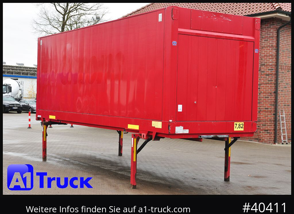 KRONE BDF 7,82 Wechselbrücke, 2680mm Innenhöhe. - Caja cerrada: foto 1 KRONE BDF 7,82 Wechselbrücke, 2680mm Innenhöhe. - Caja cerrada: foto 1