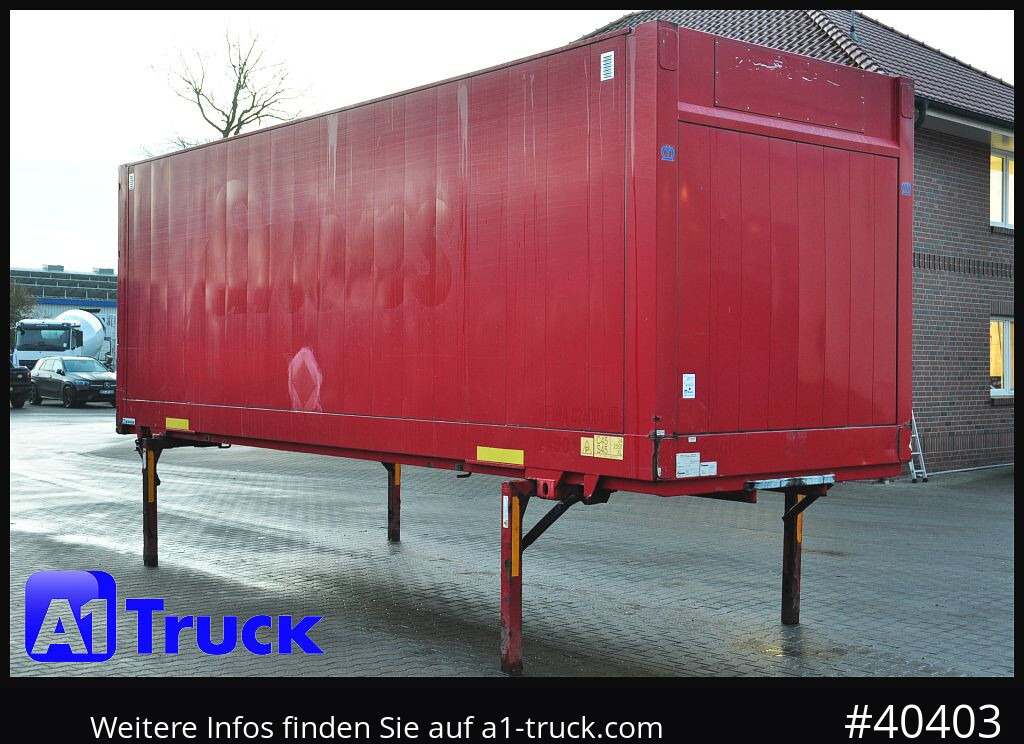 KRONE BDF 7,82 Wechselbrücke, 2680mm Innenhöhe. - Caja cerrada: foto 1 KRONE BDF 7,82 Wechselbrücke, 2680mm Innenhöhe. - Caja cerrada: foto 1