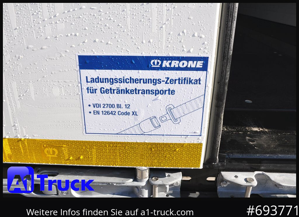 KRONE SD Koffer, Liftachse, Code XL, VDI 2700, SOFORT - Semirremolque caja cerrada: foto 5 KRONE SD Koffer, Liftachse, Code XL, VDI 2700, SOFORT - Semirremolque caja cerrada: foto 5