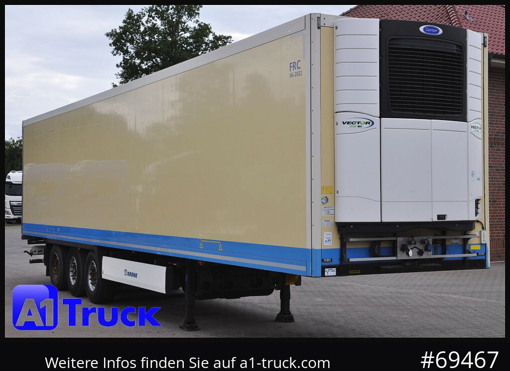 KRONE SDR 27 Carrier 1950 Mt. Bitemp, Doppelstock Lift, - Semirremolque frigorífico: foto 1 KRONE SDR 27 Carrier 1950 Mt. Bitemp, Doppelstock Lift, - Semirremolque frigorífico: foto 1