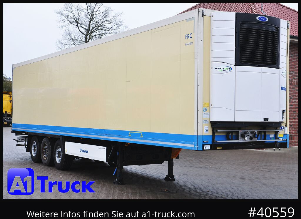 KRONE SDR 27 Carrier 1950 Mt. Doppelstock Lift,TÜV 08/2026 - Semirremolque frigorífico: foto 1 KRONE SDR 27 Carrier 1950 Mt. Doppelstock Lift,TÜV 08/2026 - Semirremolque frigorífico: foto 1