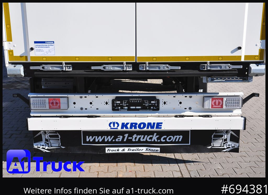 KRONE SZ 2 achs Koffer, Code XL, VDI 2700, SOFORT - Semirremolque caja cerrada: foto 3 KRONE SZ 2 achs Koffer, Code XL, VDI 2700, SOFORT - Semirremolque caja cerrada: foto 3