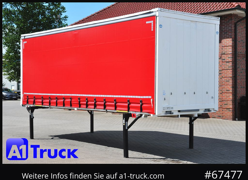 Toldo carrocería KRONE Wechselbrücke 7,82 , neue Plane, 2650mm innen: foto 1