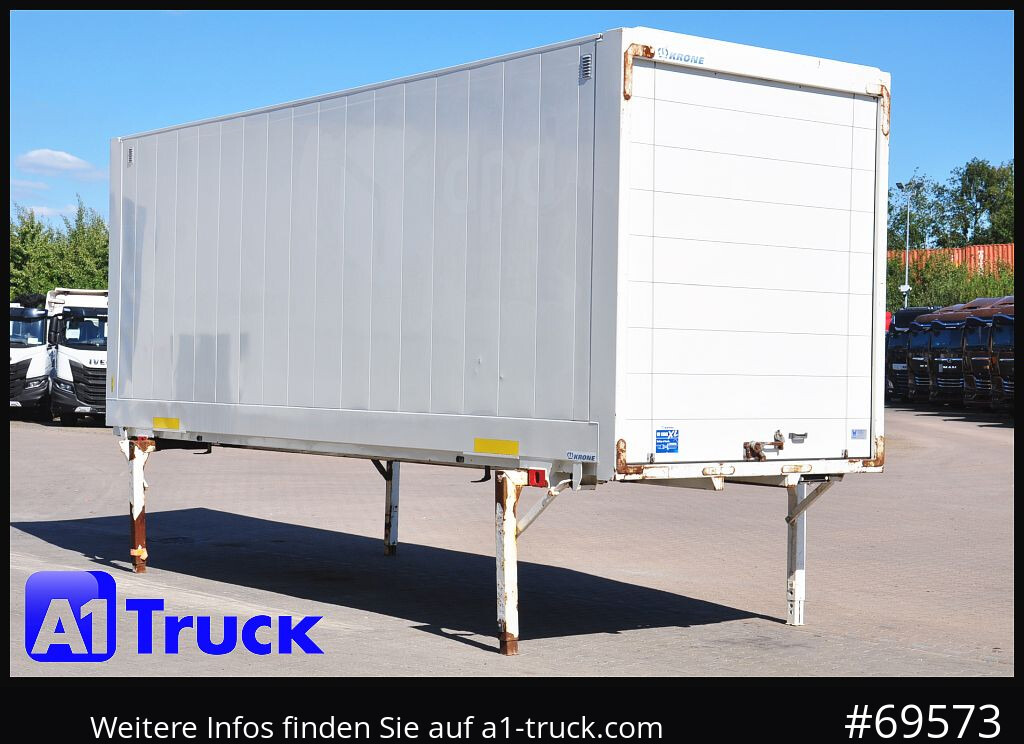 Caja cerrada KRONE Wechselbrücke BDF 7,45 Koffer,  Textil 2750mm innen, 20 x vorhanden: foto 12 Caja cerrada KRONE Wechselbrücke BDF 7,45 Koffer,  Textil 2750mm innen, 20 x vorhanden: foto 12