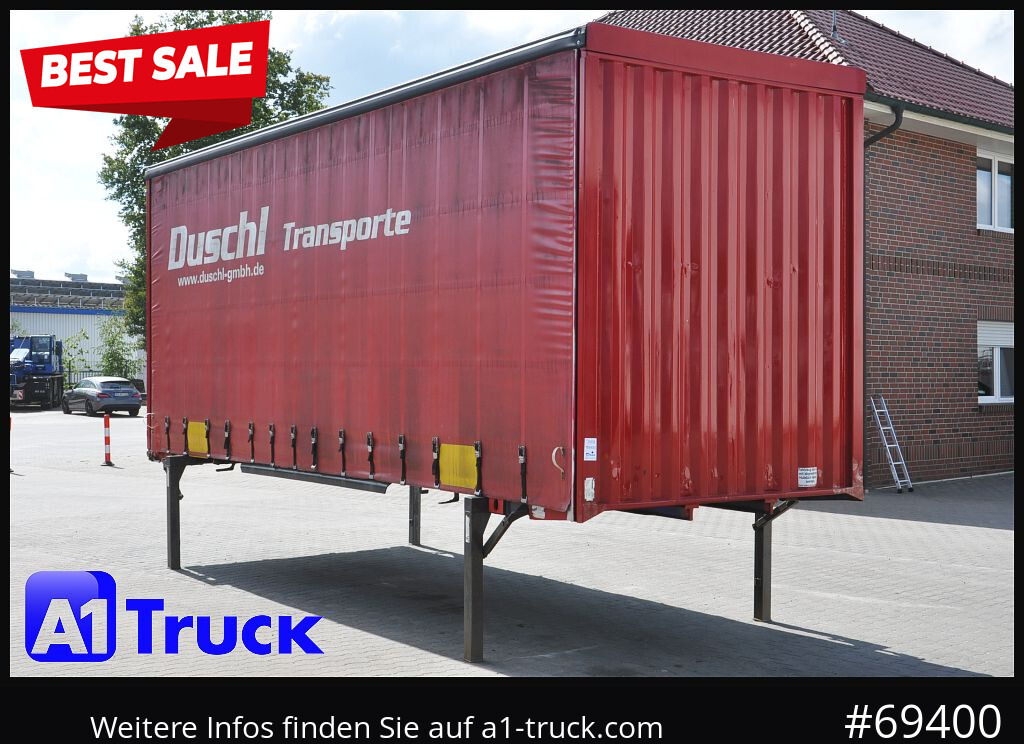 Toldo carrocería KRONE Wechselbrücke Jumbo BDF 7,82: foto 1