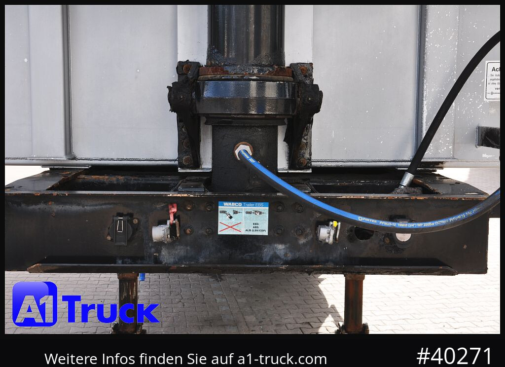 MAFA Alu-Kippmulde, 50m³, Liftachse, Getreiderschieber, - Semirremolque volquete: foto 4 MAFA Alu-Kippmulde, 50m³, Liftachse, Getreiderschieber, - Semirremolque volquete: foto 4