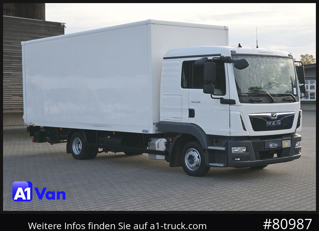 MAN TGL 8.190 4x2 L-Haus Schlafkabine - Furgoneta caja cerrada: foto 1 MAN TGL 8.190 4x2 L-Haus Schlafkabine - Furgoneta caja cerrada: foto 1