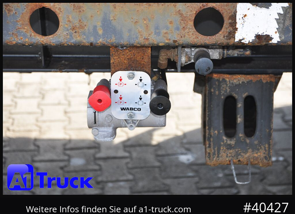 MEILLER HKM A18 ZL 3,4 , HTM Absetzanhänger, - Remolque multilift/ Portacontenedores de cadenas: foto 2 MEILLER HKM A18 ZL 3,4 , HTM Absetzanhänger, - Remolque multilift/ Portacontenedores de cadenas: foto 2