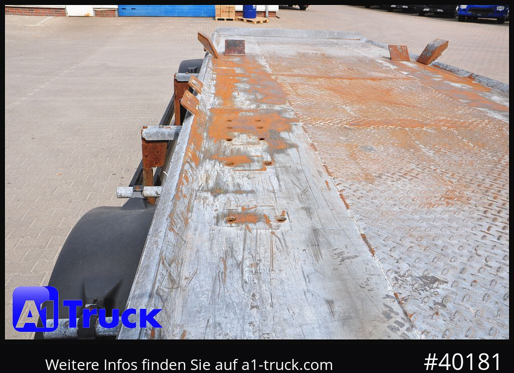 MEILLER HKM, HMA f Absetzcontainer, BPW verzinkt, Luft - Remolque multilift/ Portacontenedores de cadenas: foto 3 MEILLER HKM, HMA f Absetzcontainer, BPW verzinkt, Luft - Remolque multilift/ Portacontenedores de cadenas: foto 3
