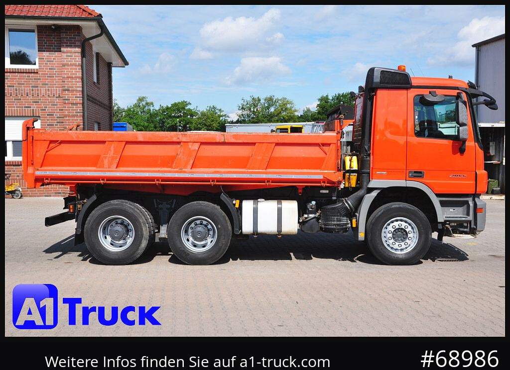 Camión volquete MERCEDES-BENZ Actros 2655 ,V8, 6x4  Meiller Klima , EPS: foto 8