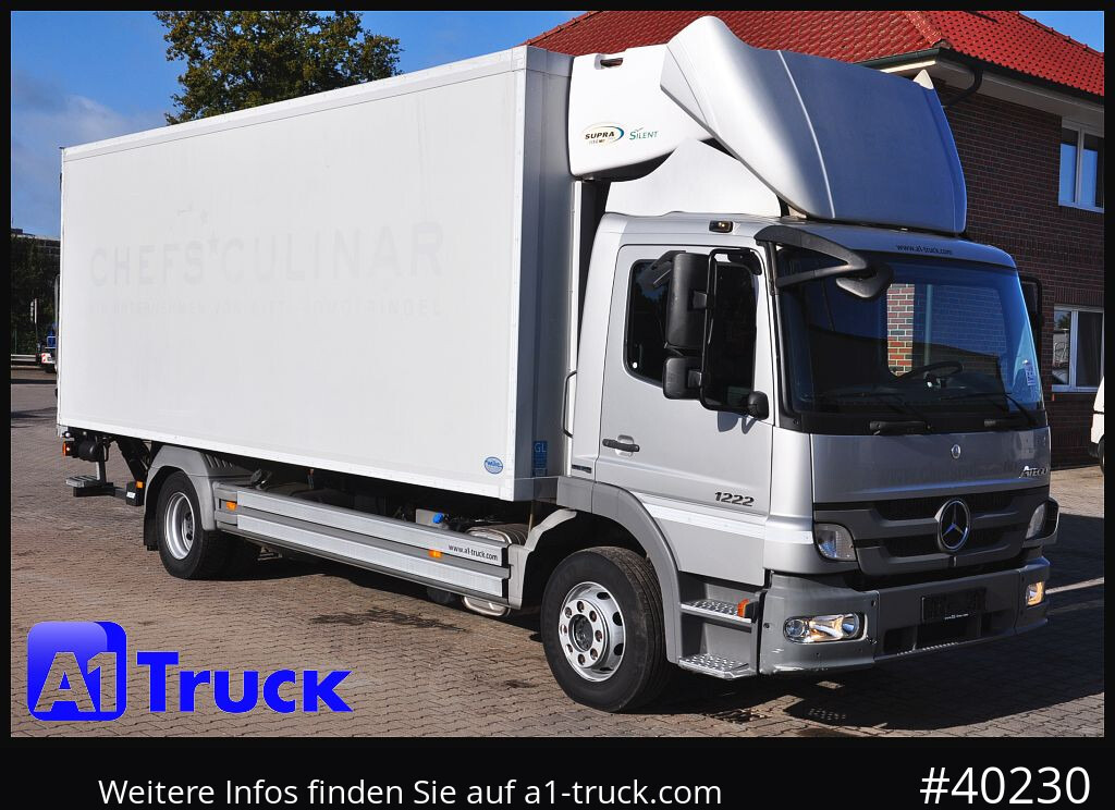 MERCEDES-BENZ Atego 1222, Kühlkoffer, Carrier Supra 1150 Mt, LBW - Camión frigorífico: foto 1 MERCEDES-BENZ Atego 1222, Kühlkoffer, Carrier Supra 1150 Mt, LBW - Camión frigorífico: foto 1