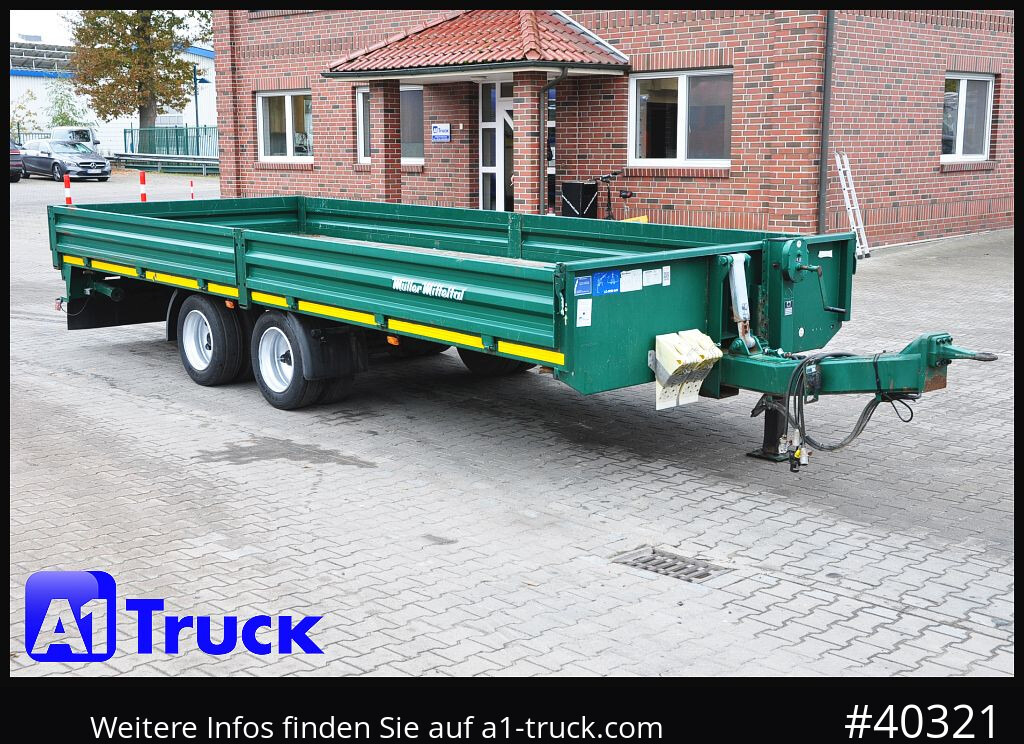 MUELLER-MITTELTAL ETU-TA 13.5 Tandem, Twistlock, Container - Remolque góndola rebajadas: foto 1 MUELLER-MITTELTAL ETU-TA 13.5 Tandem, Twistlock, Container - Remolque góndola rebajadas: foto 1
