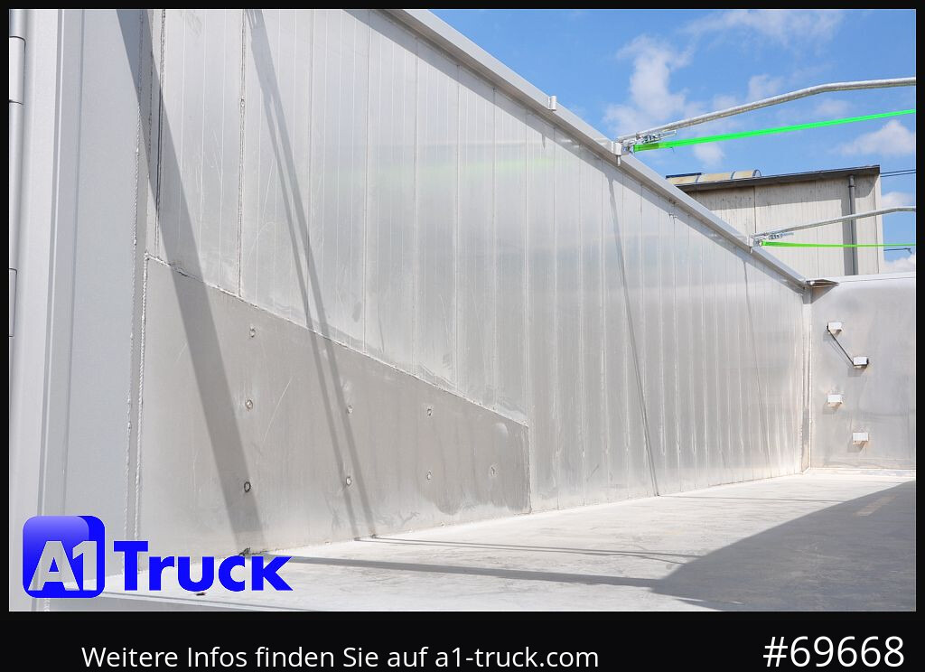 REISCH RHKS, Alu-Kippmulde 50m³, NEU Kombitüren, Alufelgen, Liftachse, - Semirremolque volquete: foto 2 REISCH RHKS, Alu-Kippmulde 50m³, NEU Kombitüren, Alufelgen, Liftachse, - Semirremolque volquete: foto 2