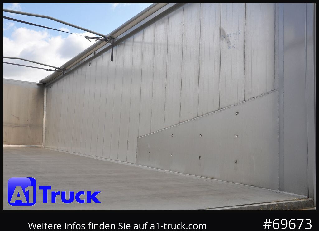 REISCH RHKS, Alu-Kippmulde 54m³, Kombitüren, Alufelgen, Liftachse, - Semirremolque volquete: foto 2 REISCH RHKS, Alu-Kippmulde 54m³, Kombitüren, Alufelgen, Liftachse, - Semirremolque volquete: foto 2