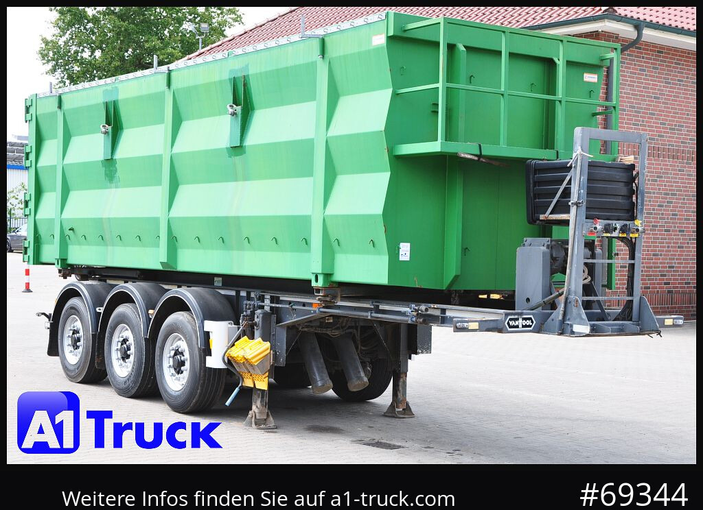 VANHOOL Kippchassi Tipper Kipp - Semirremolque portacontenedore/ Intercambiable: foto 1 VANHOOL Kippchassi Tipper Kipp - Semirremolque portacontenedore/ Intercambiable: foto 1