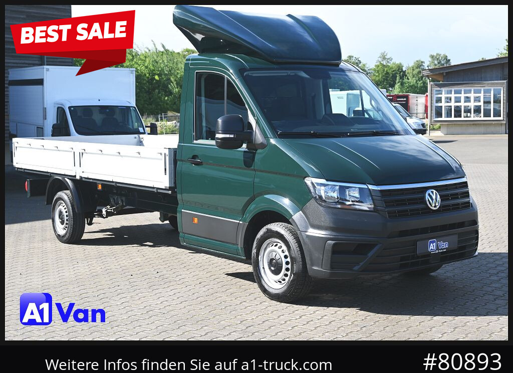 VOLKSWAGEN Crafter 35 Pritsche Maxi, Klima, AHK, - Furgoneta caja abierta: foto 1 VOLKSWAGEN Crafter 35 Pritsche Maxi, Klima, AHK, - Furgoneta caja abierta: foto 1
