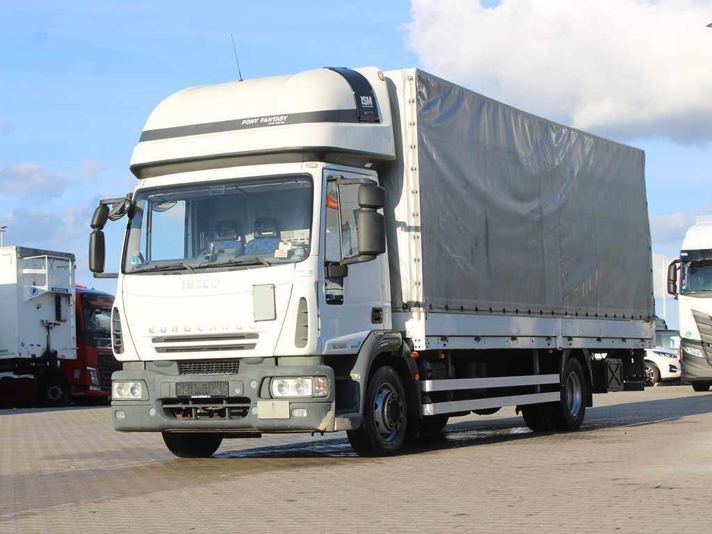 Iveco EUROCARGO 120E25, EURO 5, SIDE BOARD, HYDRAULIC FRONT - Camión lona: foto 1 Iveco EUROCARGO 120E25, EURO 5, SIDE BOARD, HYDRAULIC FRONT - Camión lona: foto 1